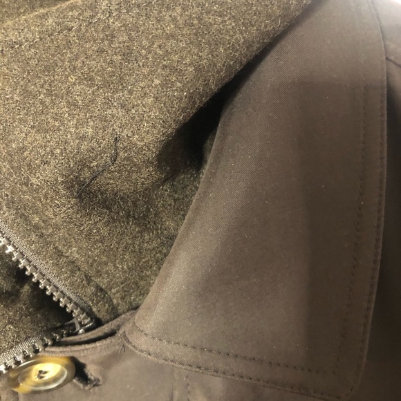 Chaps Brown Trench-Coat w/ Removable Liner - Picture 4 of 11